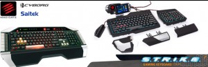 best saitek cyborg gaming keyboards by mad catz