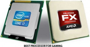 best processor by intel and amd suitable for gaming computer.